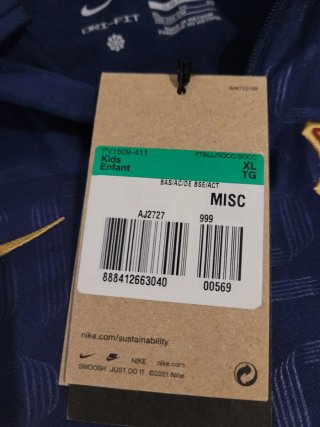 Sudadera Barcelona FC PreMatch Kids Nike 24/25