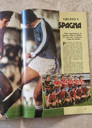 Rivista vintage "Guida Coppa del Mondo Spagna 82"
