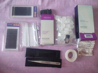 Kit Pestañas Pelo a Pelo Nouveau Lashes