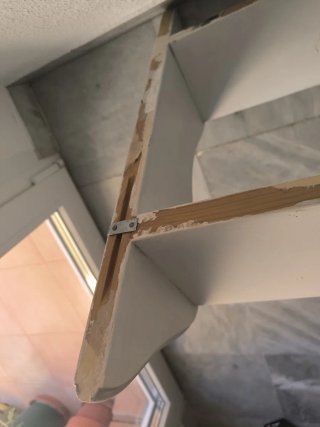 Estantería de Madera Blanca