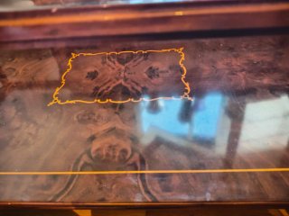 Mesa de Centro de Madera y Cristal