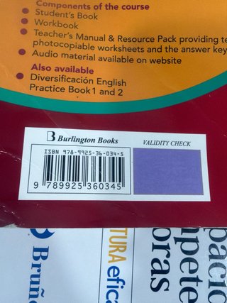 Lote de libro de 1 de la eso