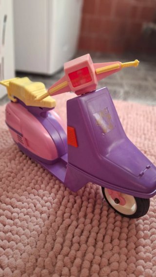 Motocicleta Vintage para Barbie