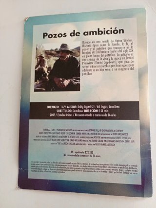 DVD Pozos de Ambición
