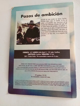 DVD Pozos de Ambición