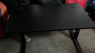Mesa de Ordenador Elevable Negra electica