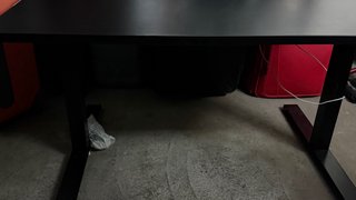 Mesa de Ordenador Elevable Negra electica
