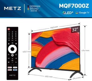 TV Metz 32 QLED Smart TV 32MQF7000Z
