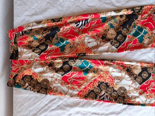 Pantalón ancho estampado Gucci Versace