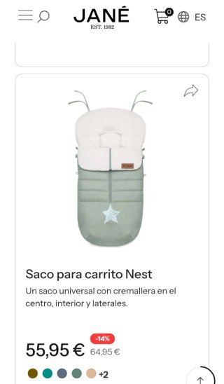 Saco Universal para Silla Jané