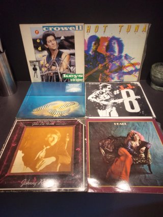 Lote de 6 Vinilos Rock y Blues