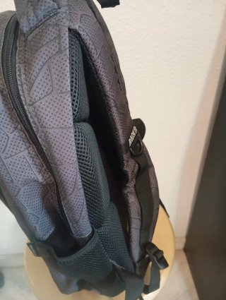 Mochila Escolar Back Up Gris