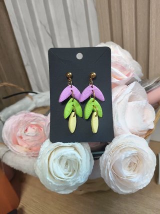 Pendientes de Arcilla Polimérica