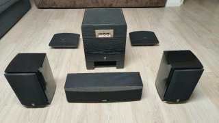 Conjunto Altavoces Yamaha 5.1 Home Cinema