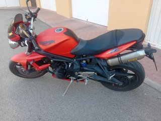 Triumph Street Triple R - naranja-