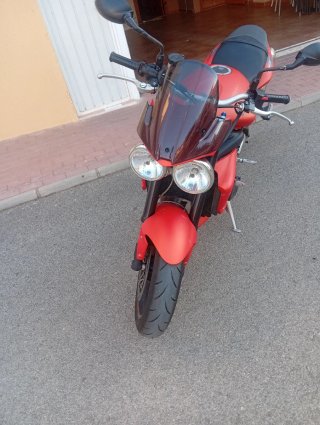 Triumph Street Triple R - naranja-