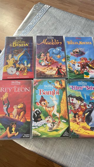 Colección VHS Disney Clásicos (Español)