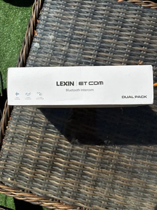 Intercomunicador Lexin ET COM Dual Pack