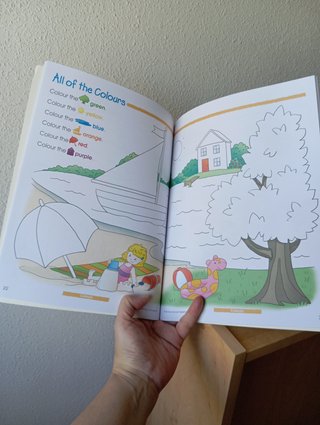 LIBRO JUEGOS INFANTIL INGLÉS NURSERY BASICS NUEVO.