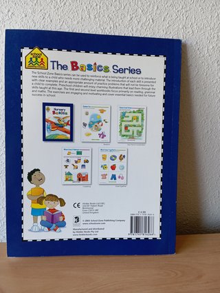 LIBRO JUEGOS INFANTIL INGLÉS NURSERY BASICS NUEVO.