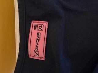 Pigiama Givova nero taglia XL