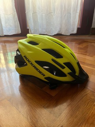 Casco Rockrider MTB Amarillo