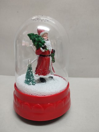 Bola Nieve Papa Noel Música Luz Movimiento