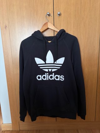 Sudadera Adidas Negra. Talla M