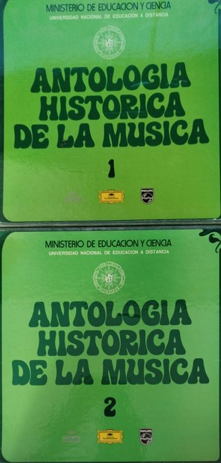 2 Discos Antología Histórica de la Música