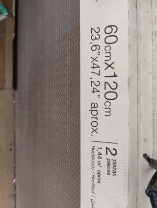 11 cajas Porcelánico Bali Rock Smoke 60x120