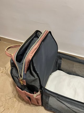 Mochila Pañalera Multifunción Rosa