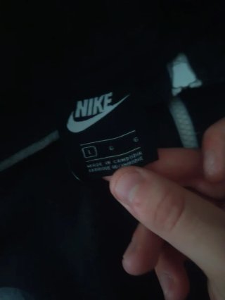 Sudadera Nike Negra, Gris y Blanca