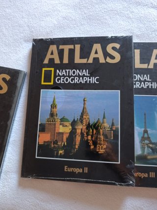Atlas National Geographic TRILOGIA COMPLETA