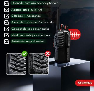 NUEVOS‼️Pack 2 Walkie Talkies