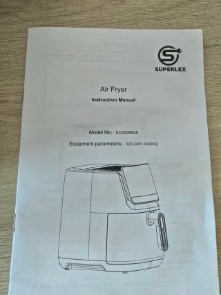 Freidora de Aire Digital SUPERLEX 5,5L (A estrenar