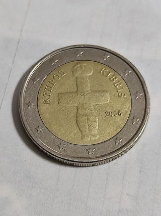 Moneta 2 Euro Cipro 2008