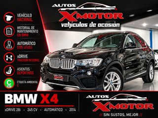 BMW X4 xDrive28i 245 CV AUTO · NACIONAL · 97.908km