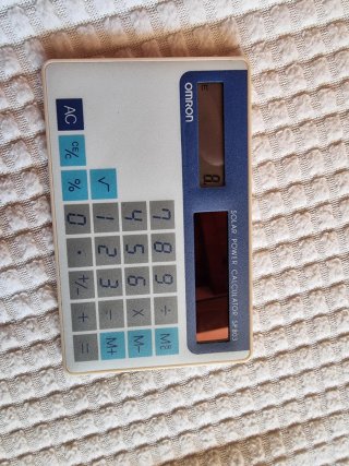 Calcolatrice Vintage Omron SP803