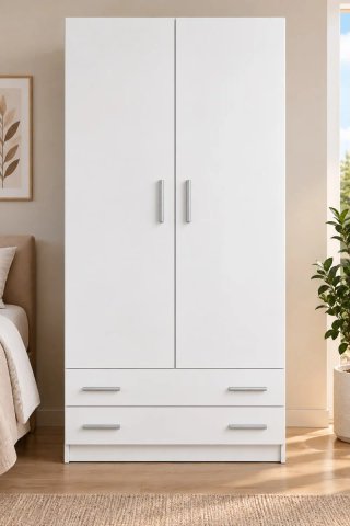 ARMARIO 2 PUERTAS + 2 CAJONES | NUEVO 199€