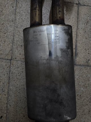Tramo Intermedio / Silenciador Bastuck Inox BMW