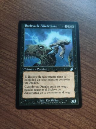 Magic The Gathering Esclavo de Alacortante