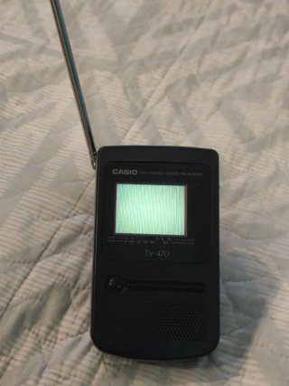 Televisión Portátil Casio TV-470