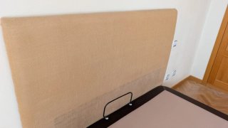 Cabecero de Arpillera para Cama 150cm