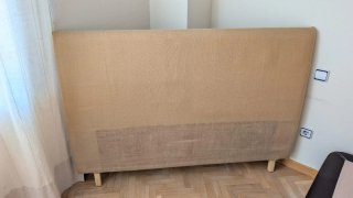 Cabecero de Arpillera para Cama 150cm