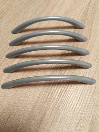 Pack 5 Tiradores de Mueble Gris