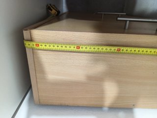 Zapatero de madera 3 baldas