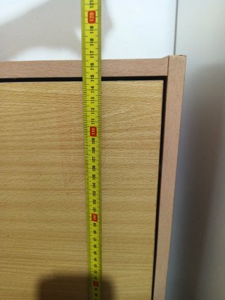 Zapatero de madera 3 baldas