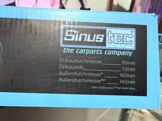 Altavoces st-100, sinus tec