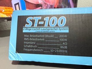 Altavoces st-100, sinus tec