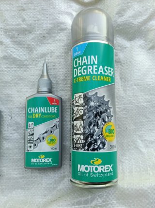 Pack Limpiador y Aceite Cadena MOTOREX